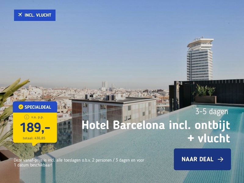 vakantie deals